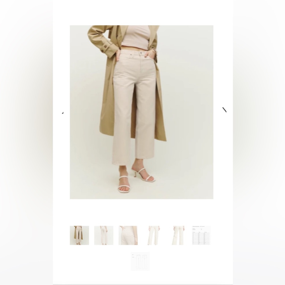 Brand new Reformation Jeans
